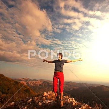Happy girl Stock Photos