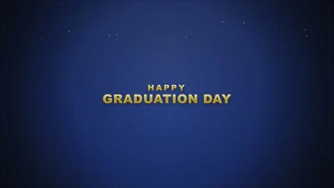 Happy Graduation Day Typography 動画素材 335561245