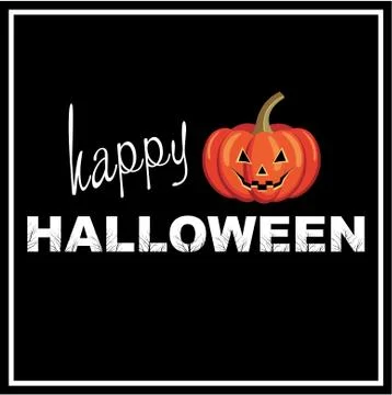 Happy halloween background. Stock Illustration