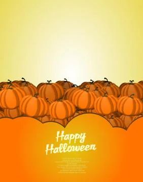Happy halloween background Stock Illustration