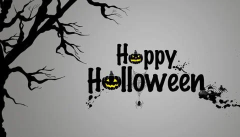 Happy Halloween background Stock Illustration