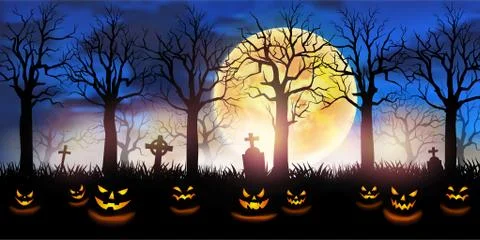 Happy Halloween background Illustration