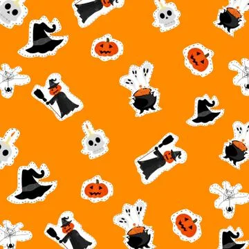Happy Halloween background Stock Illustration