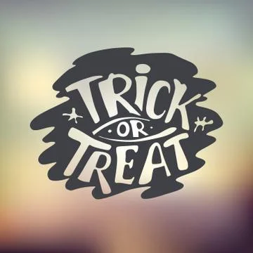 Happy Halloween Calligraphy backgrounds. Vector  banner Stock Illustration
