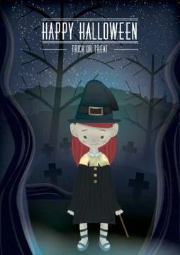 Happy Halloween Design Stock Illustration