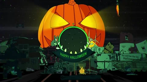 Happy Halloween Stock Footage 253157212