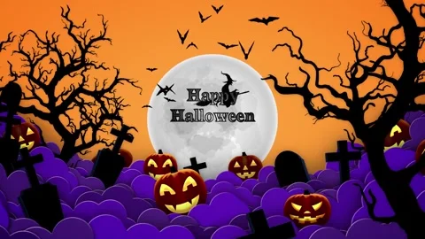 Happy Halloween Stock Footage 253157213