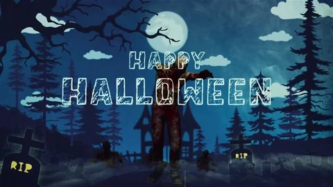 Happy Halloween Stock Footage 253157278