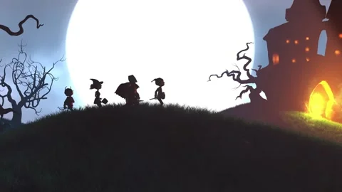 Happy Halloween Stock Footage 253157612