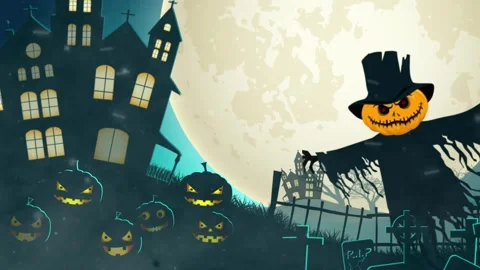 Happy Halloween Stock Footage 253157622