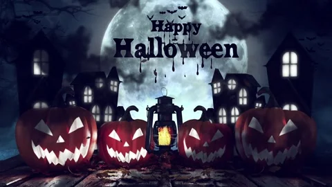 Happy Halloween Stock Footage 253158782