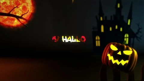 Happy Halloween Stock Footage 253159159