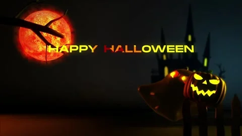 Happy Halloween Stock Footage 253159201