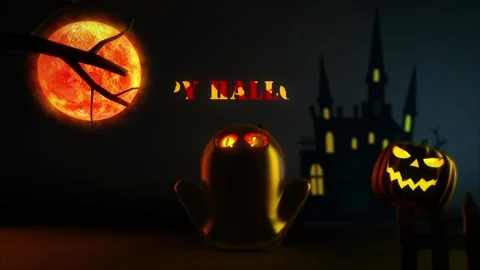 Happy Halloween Stock Footage 253159223