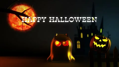 Happy Halloween Stock Footage 253159224