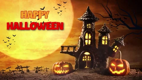 Happy Halloween Stock Footage 253159267