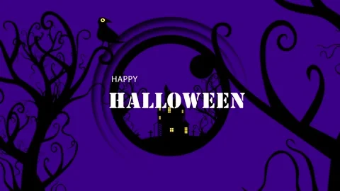 Happy Halloween Stock Footage 253159281