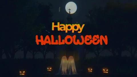 Happy Halloween Stock Footage 253159328