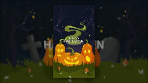 Happy Halloween Stock Footage 253160619