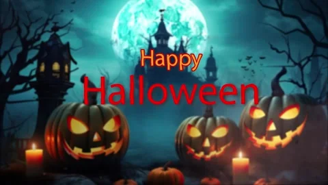 Happy Halloween Stock Footage 253160646