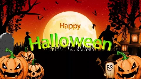Happy Halloween Stock Footage 253160659