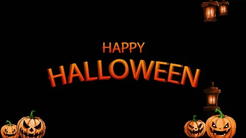 Happy Halloween Stock Footage 253162127