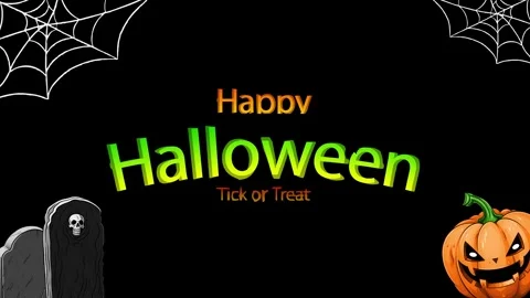 Happy Halloween Stock Footage 253162153