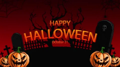 Happy Halloween Stock Footage 253162787
