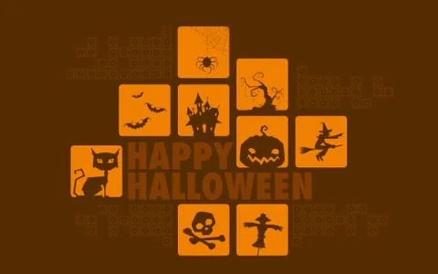 Happy Halloween Stock Illustration