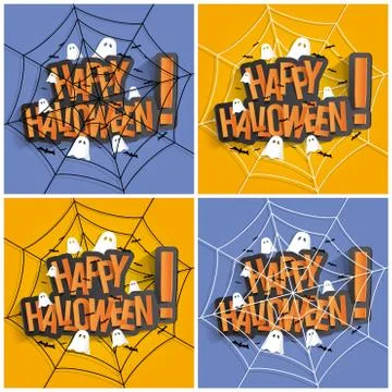 Happy Halloween Illustrazione stock