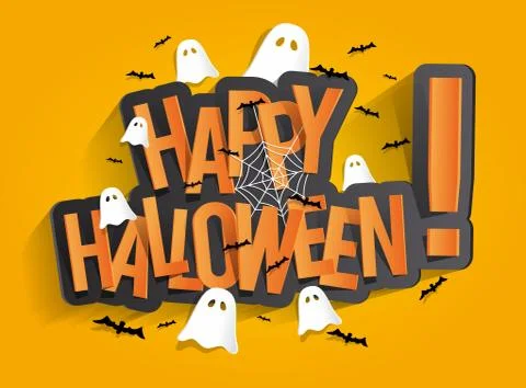 Happy Halloween Stock Illustration