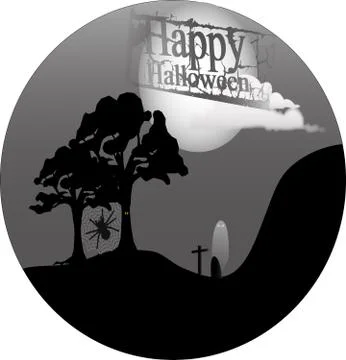 Happy halloween Stock Illustration