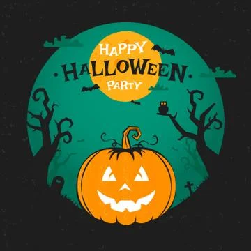 Happy Halloween Stock Illustration