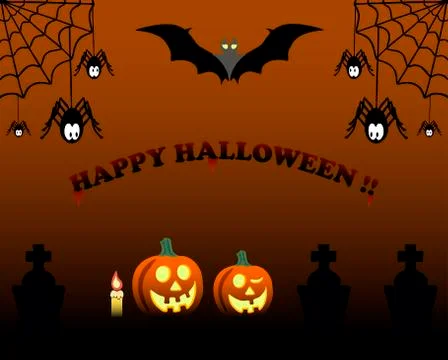 Happy Halloween Stock Illustration