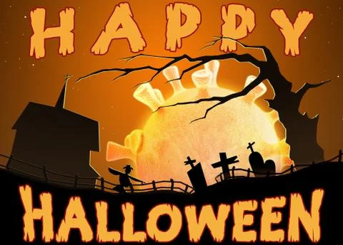 Happy Halloween Stock Illustration