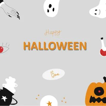 Happy Halloween Stock Illustration