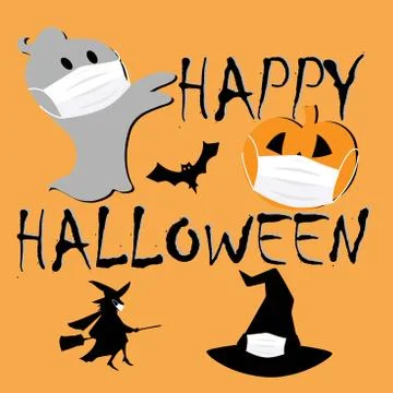 Happy halloween Stock Illustration