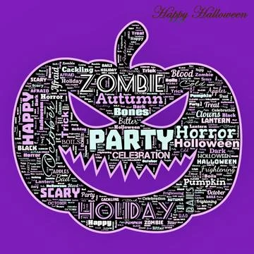Happy Halloween Illustrazione stock