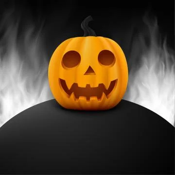 Happy Halloween vector background Stock Illustration