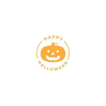 Happy halloween. Vector icon template Stock Illustration