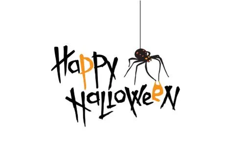 Happy Halloween Vector Illustrazione stock
