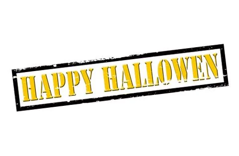 Happy Hallowen Stock Illustration