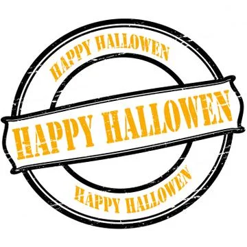 Happy Hallowen Stock Illustration