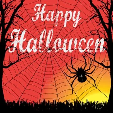 Happy Haloween Stock Illustration