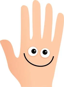 Happy Hand Stock-Illustration