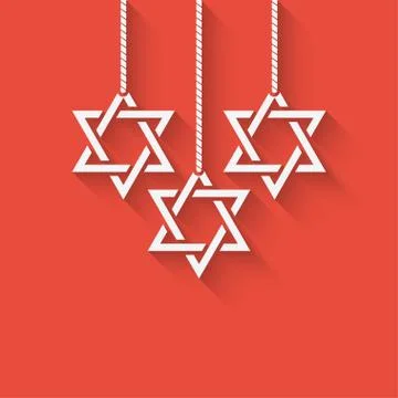Happy Hanukkah background Illustrazione stock