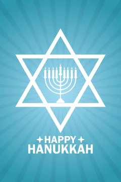 Happy Hanukkah Illustrazione stock