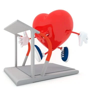 Happy heart. Stock Illustration