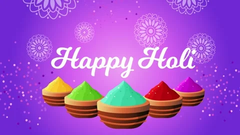 Happy Holi Stock Footage 266115057