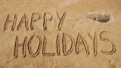 Happy Holidays Stock Footage 76520713